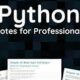 Python Notes for Professionals book
